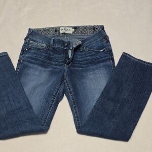 Ariat Blue Boot Cut Jeans Classic Style